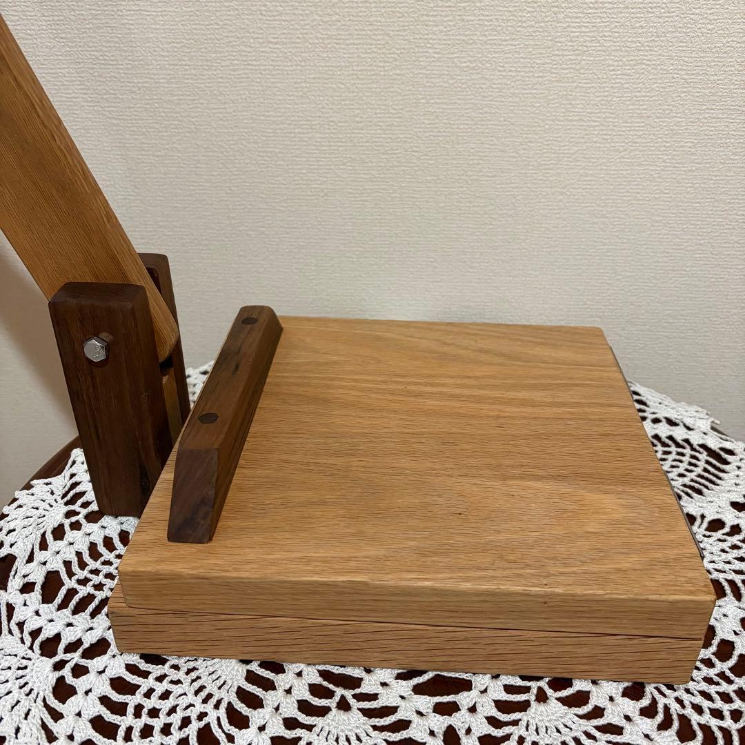 レア★アメリカ製　トルティーヤプレス　オーク/ウォルナット無垢材　ハンドメイド