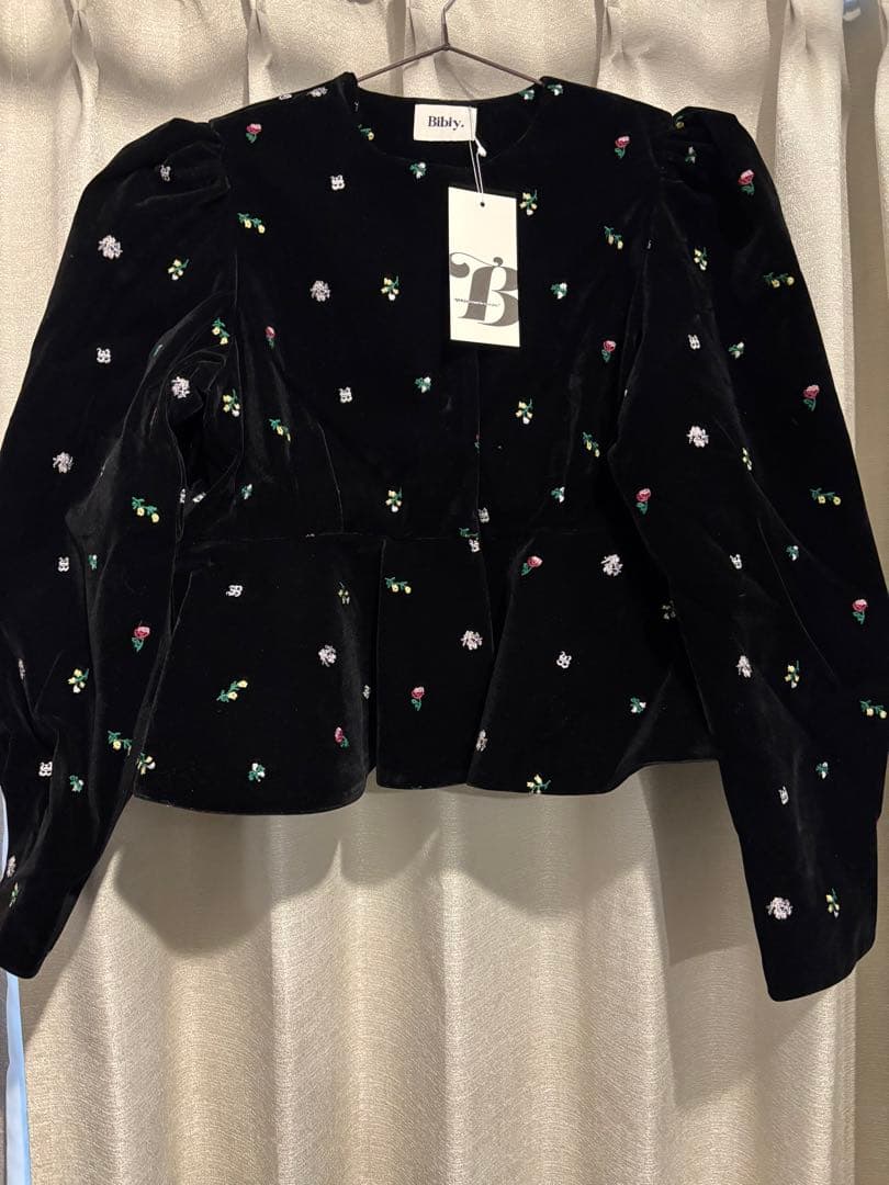 Bibiy. B. STARRY PEPURAMU CARDIGAN ビビィ