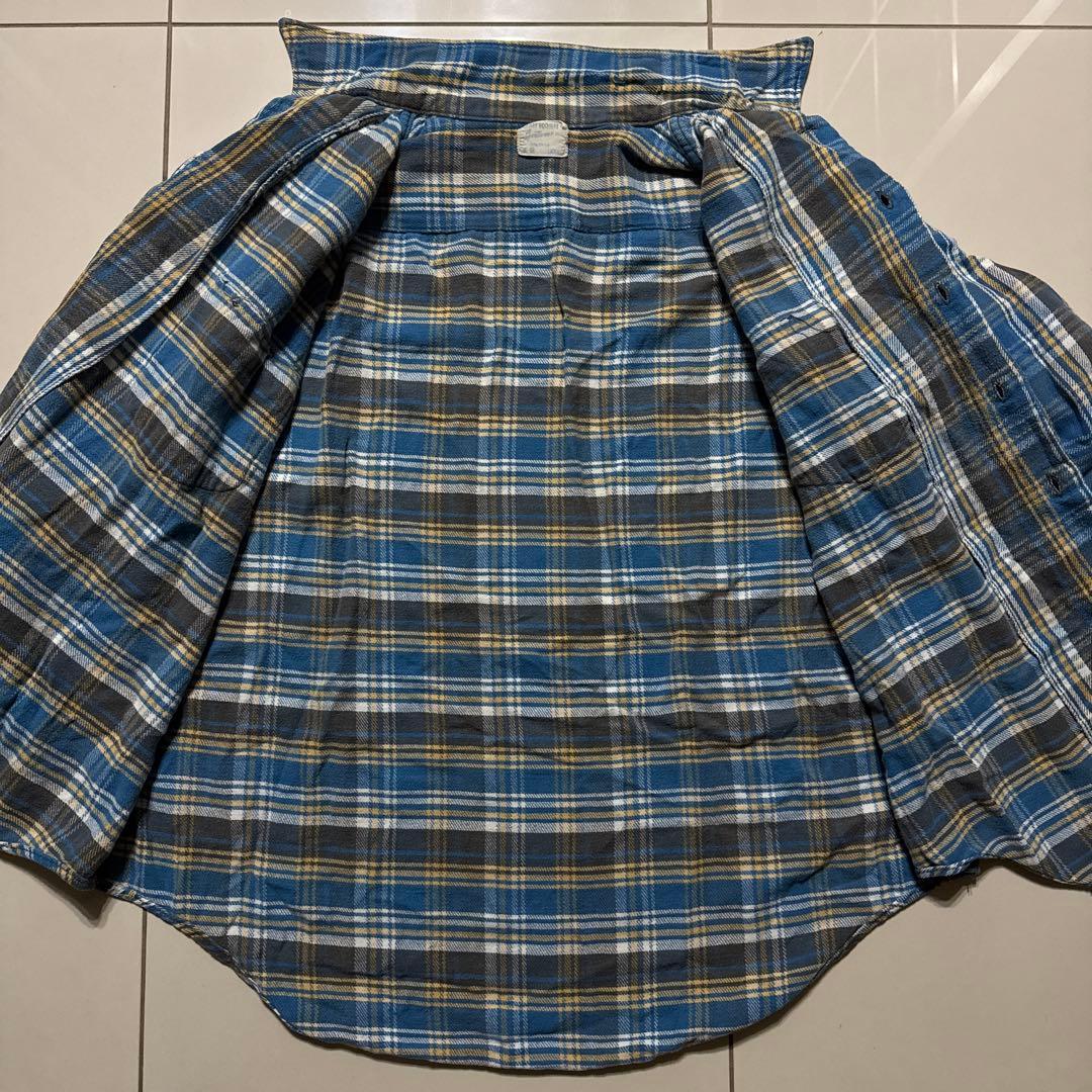 1960's OSH KOSH フランネルシャツ LARGE ヴィンテージ