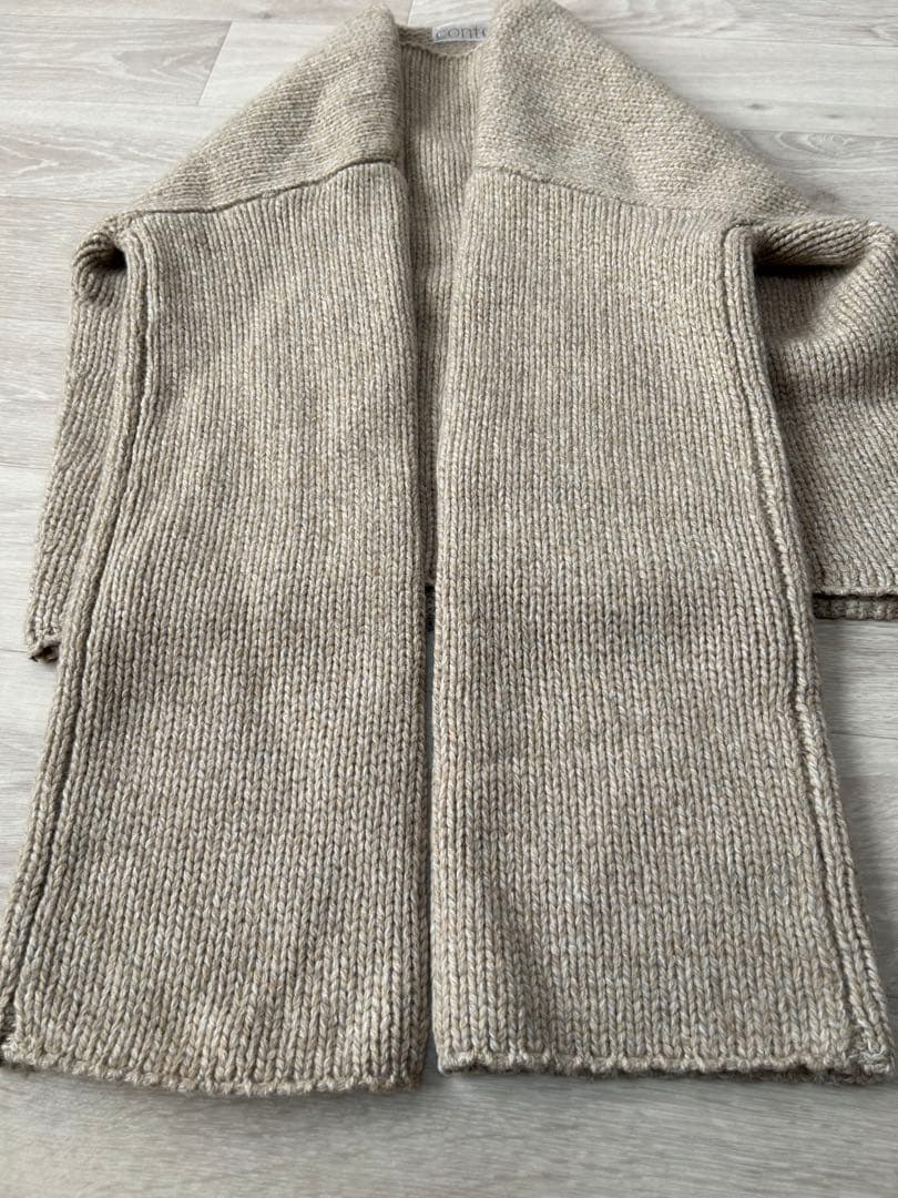 conte コンテ ミックス ボートネックニット