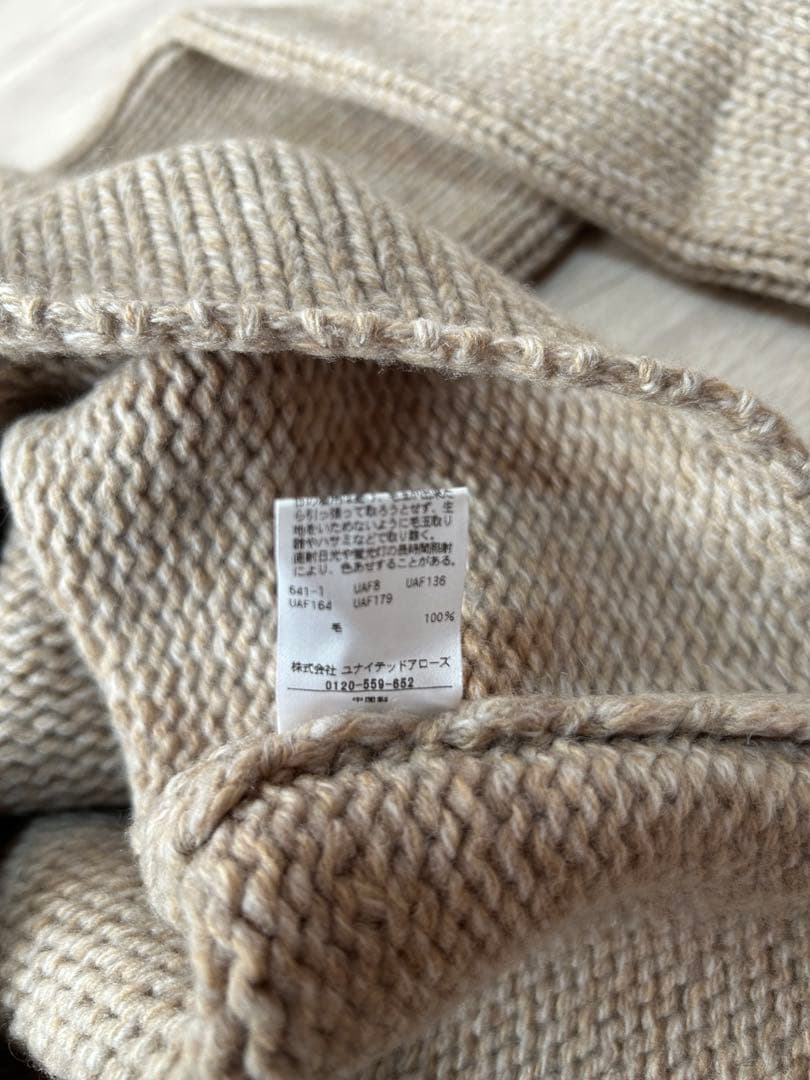 conte コンテ ミックス ボートネックニット