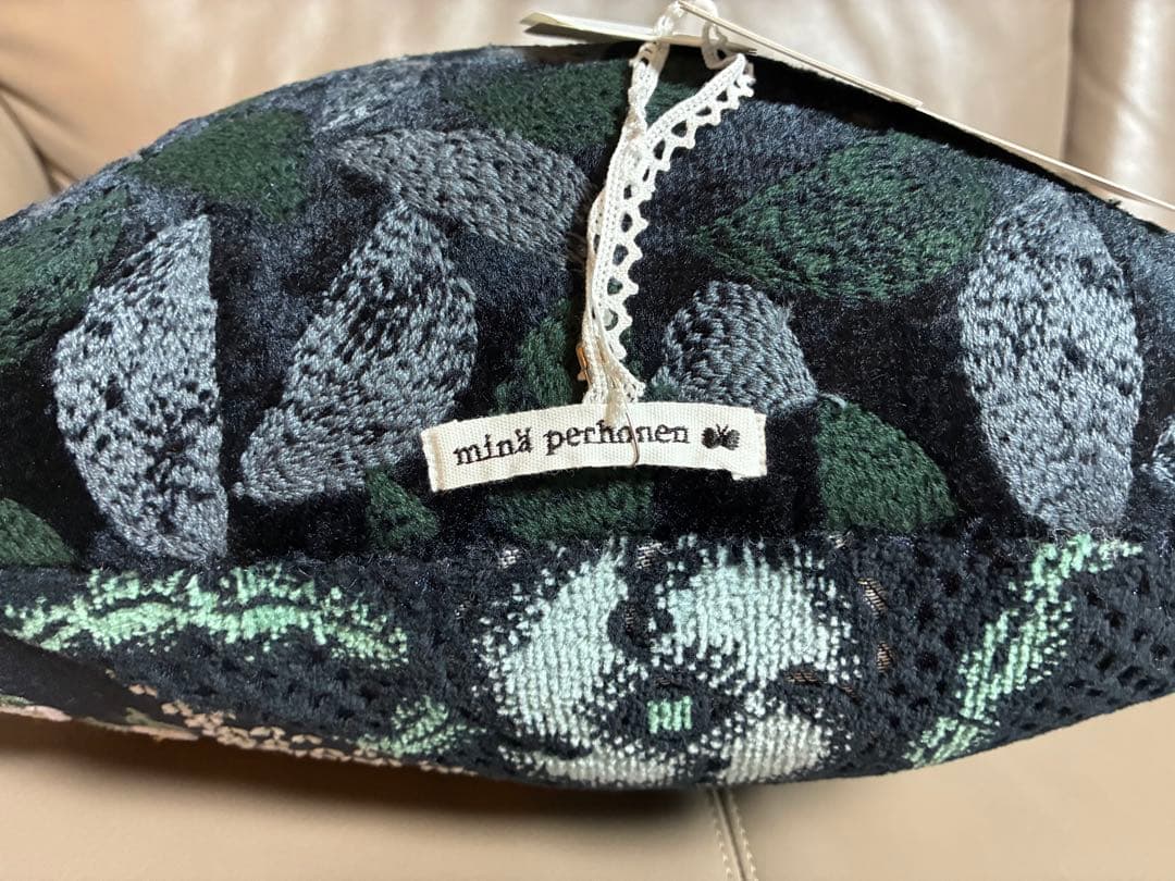 ミナペルホネン　2025 うさぎクッション　未使用品　バラッド　タンバリン