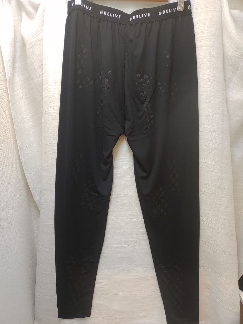 新品　RELIVEリライブ 半袖インナー 前開きスパッツ セット L ブラック