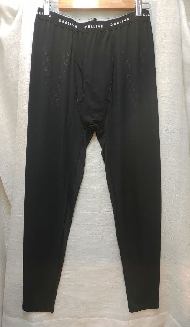 新品　RELIVEリライブ 半袖インナー 前開きスパッツ セット L ブラック