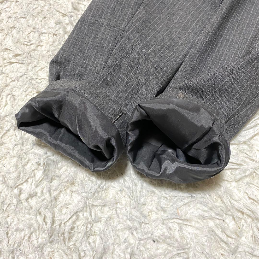 美品✨Burberry スーツ セットアップ M ストレッチ グレー ビジネス