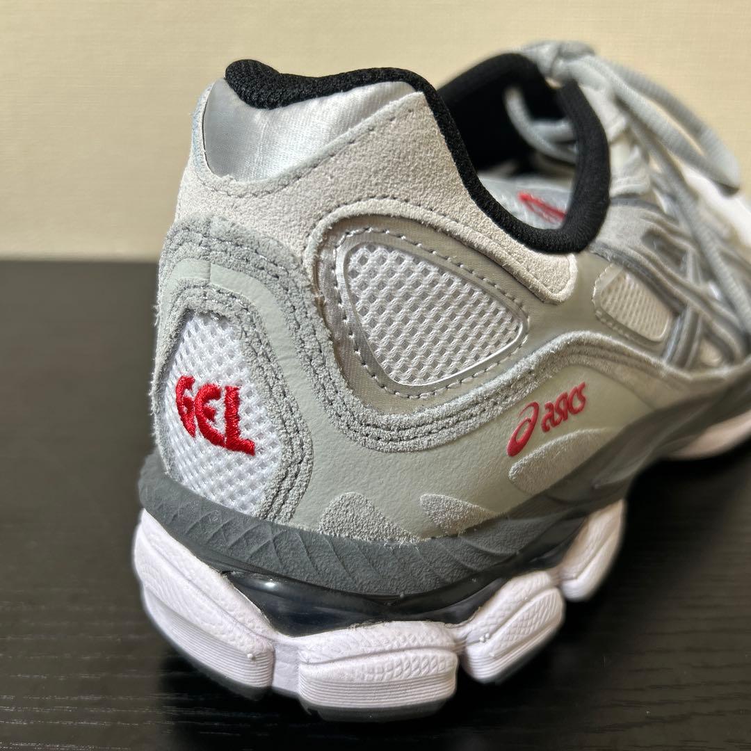 靴 asics Gel-NYC \"White/Steel Grey\"