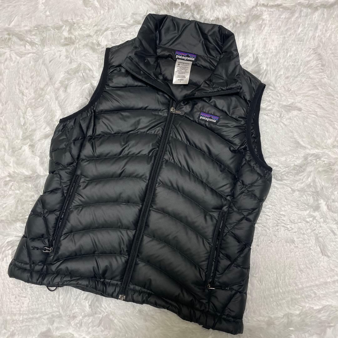 patagonia パタゴニア レディース ダウンベスト S ブラック
