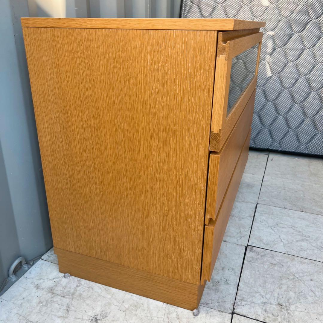 取付無料！カンディハウス 北欧風天然木ナチュラルサイドボード TV台✨