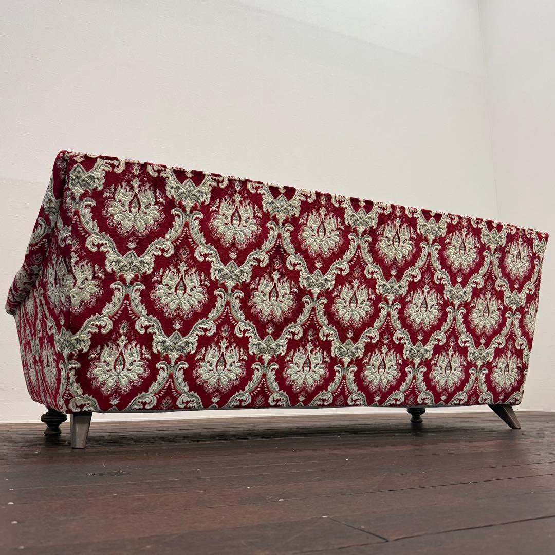 H19K86a 神戸洋家具 永田良介商店 ３人掛けソファ