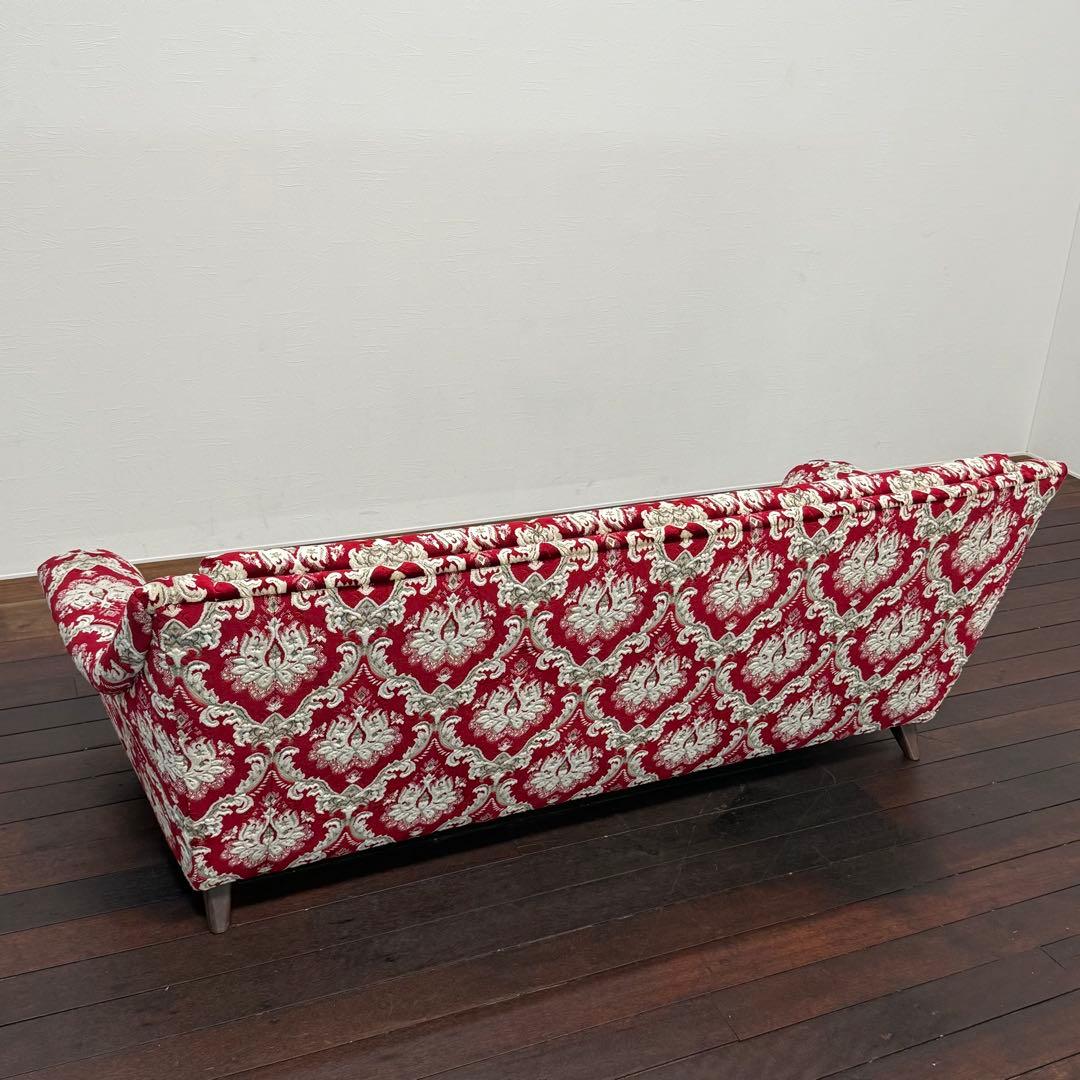 H19K86a 神戸洋家具 永田良介商店 ３人掛けソファ