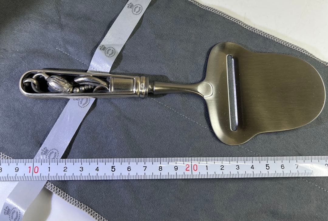 ジョージジェンセン　激レア　ブロッサムチーズスライサー91g/20.5㎝　共袋付