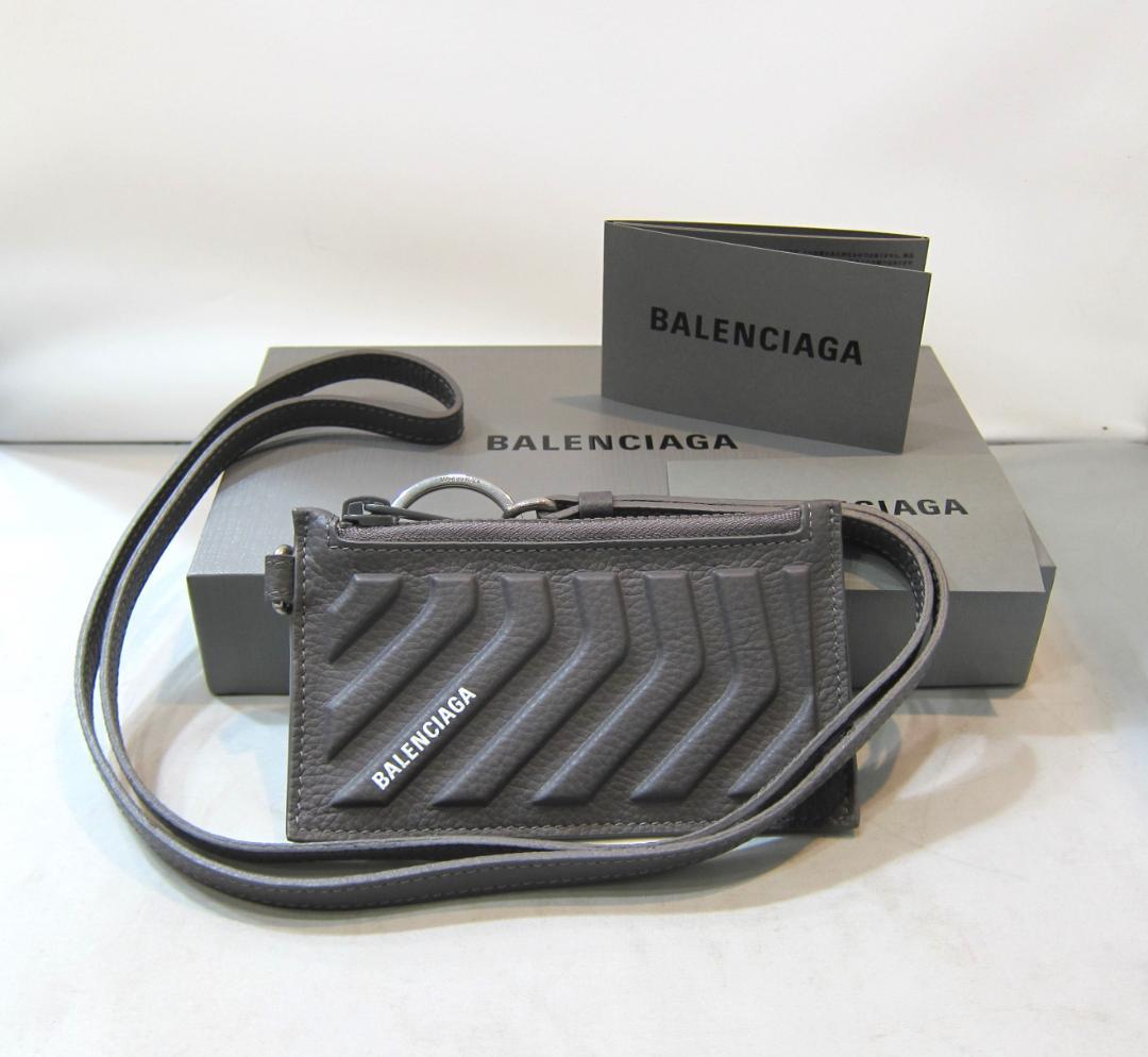 ★バレンシアガ メンズ  / カードケース ストラップ付き