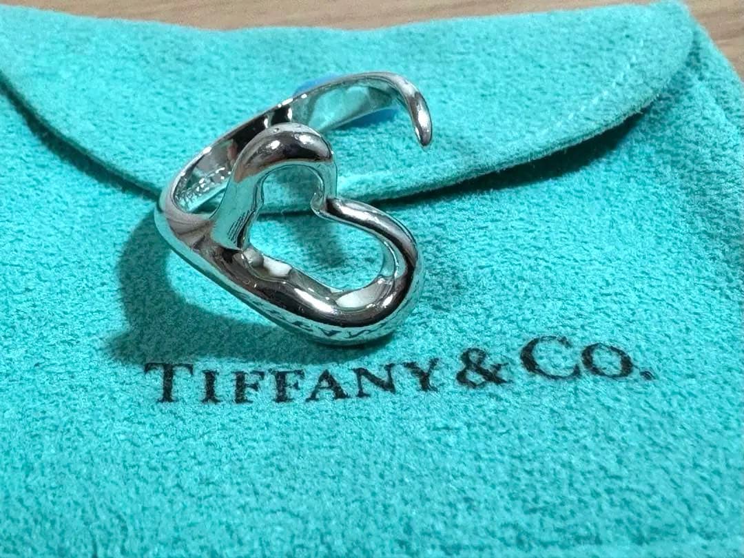 ティファニー オープンハートリング 13号　SV925
