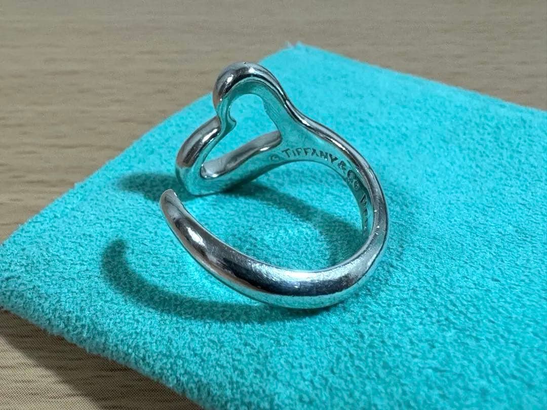 ティファニー オープンハートリング 13号　SV925