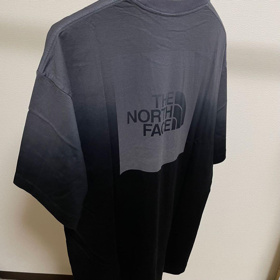 ノースフェイス直営店限定【L】Gradation Square Logo Tee
