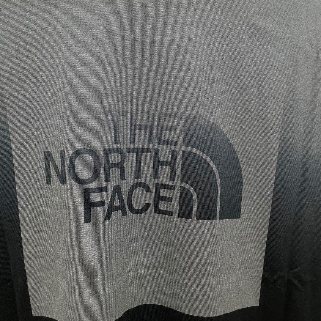ノースフェイス直営店限定【L】Gradation Square Logo Tee