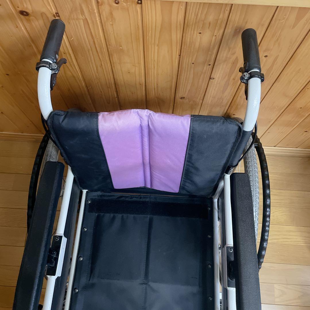 自動ブレーキ転倒防止機能 ミキ とまっティ MBY-41B Miki自走用車椅子