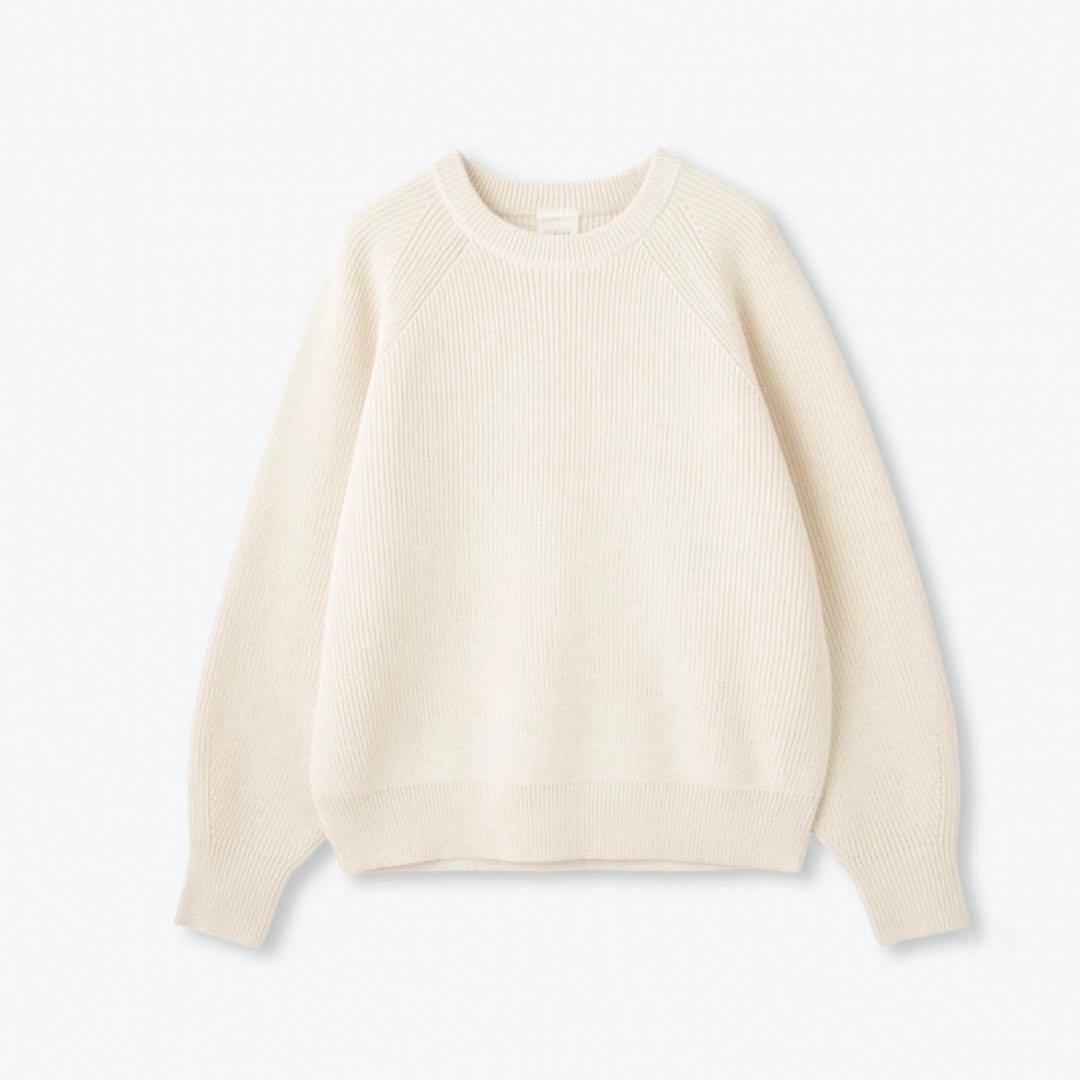 lelill ドライプレーティング畦プルオーバー