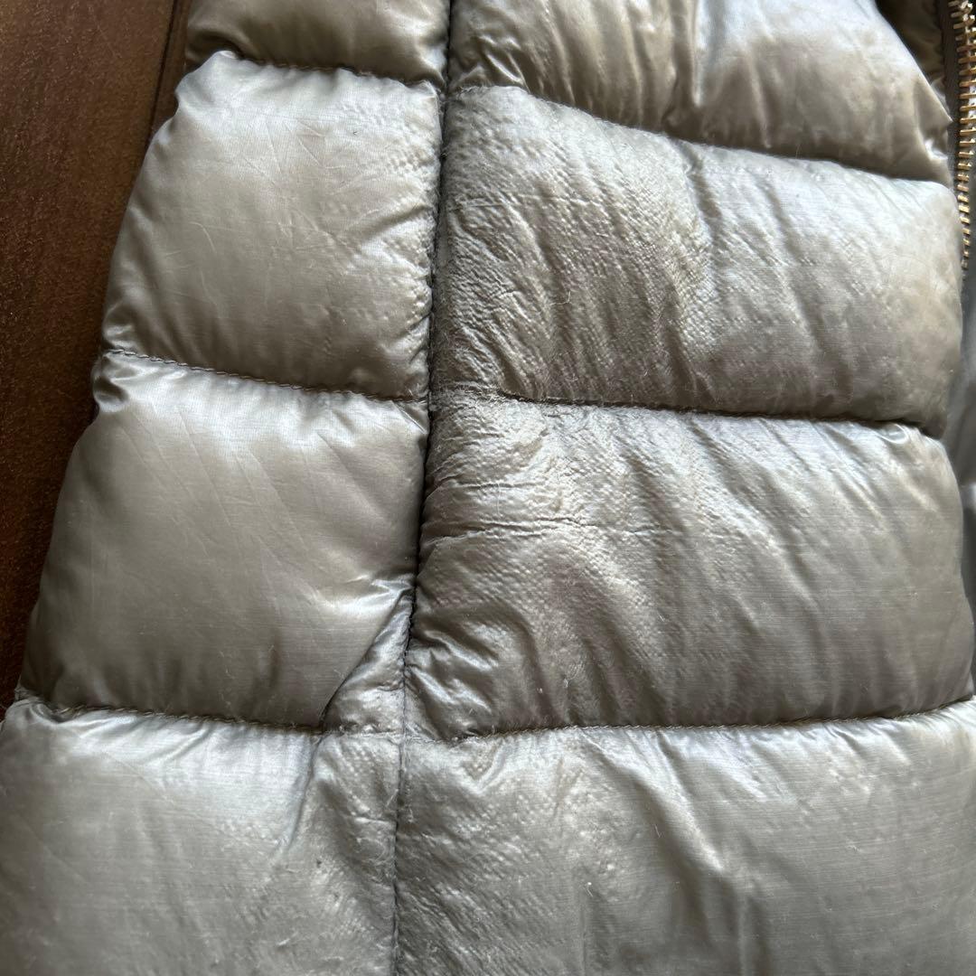 みHERNO ヘルノ エリサ ダウン コート グレー 40 ファー