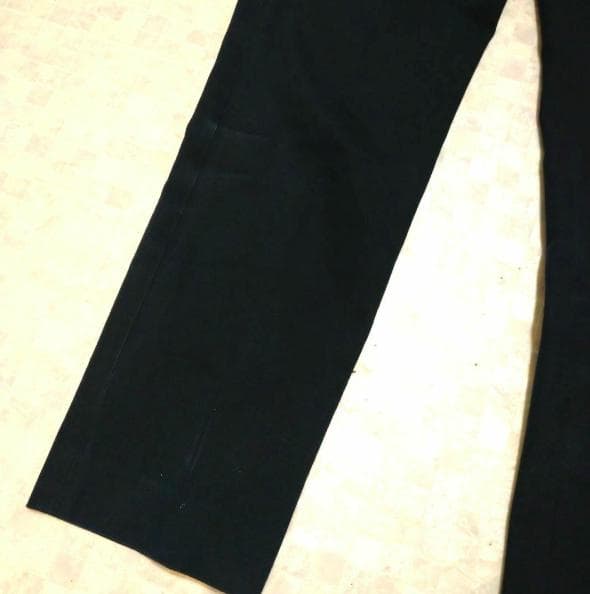 セオリー ノーカラージャケットパンツスーツ テーパード セットアップ ネイビー