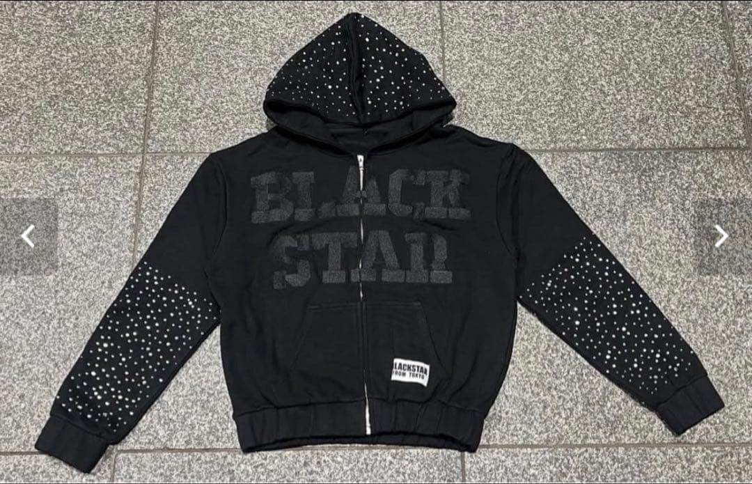 【激レア】 ラインストーン パーカー