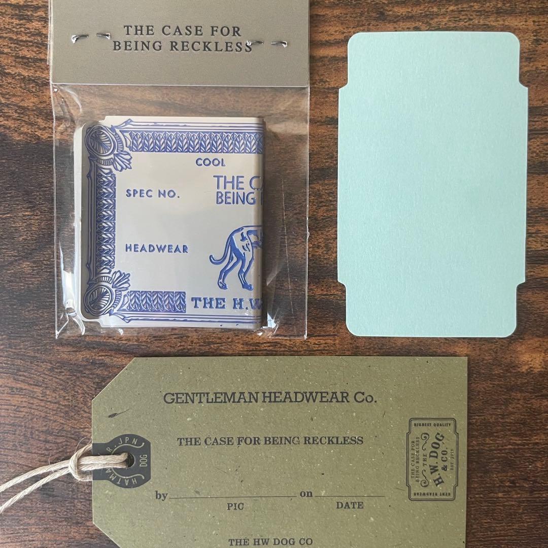 新品未使用 THE H.W. DOG&CO. マネークリップ クリアファイル付