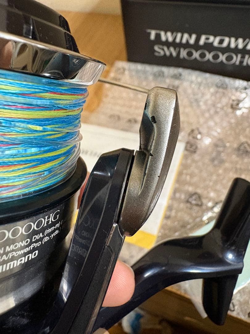 ピ*ス様 SHIMANO TWIN POWER SW10000HG スピニングリ