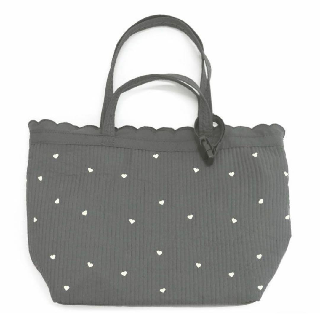 Donoban hichan コラボ スカラップマザーズバッグ グレー