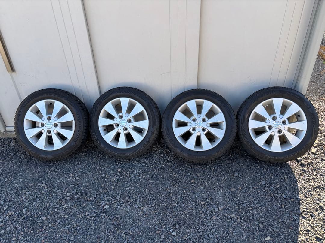 155/65R14 ブリヂストン VRX2 ホイール付き スタッドレス 送料込み