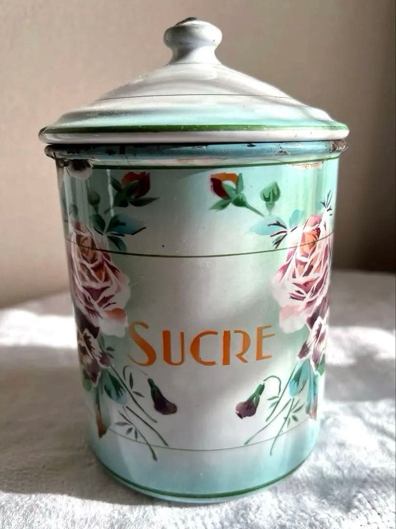 美しい⭐︎フランスアンティーク　JAPY キャニスター　SUCRE