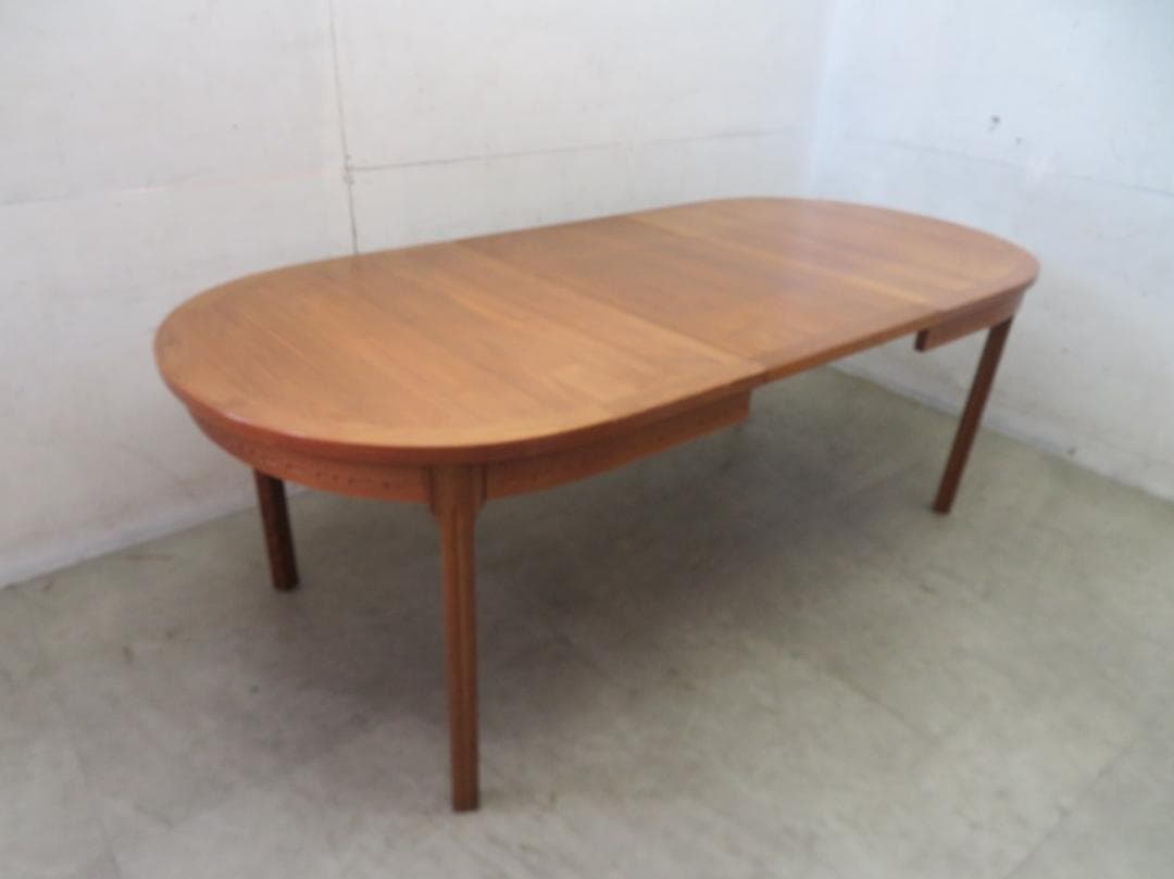 美品■ヴィンテージ■スウェーデン■北欧■TROEDS■チーク■ダイニングテーブル