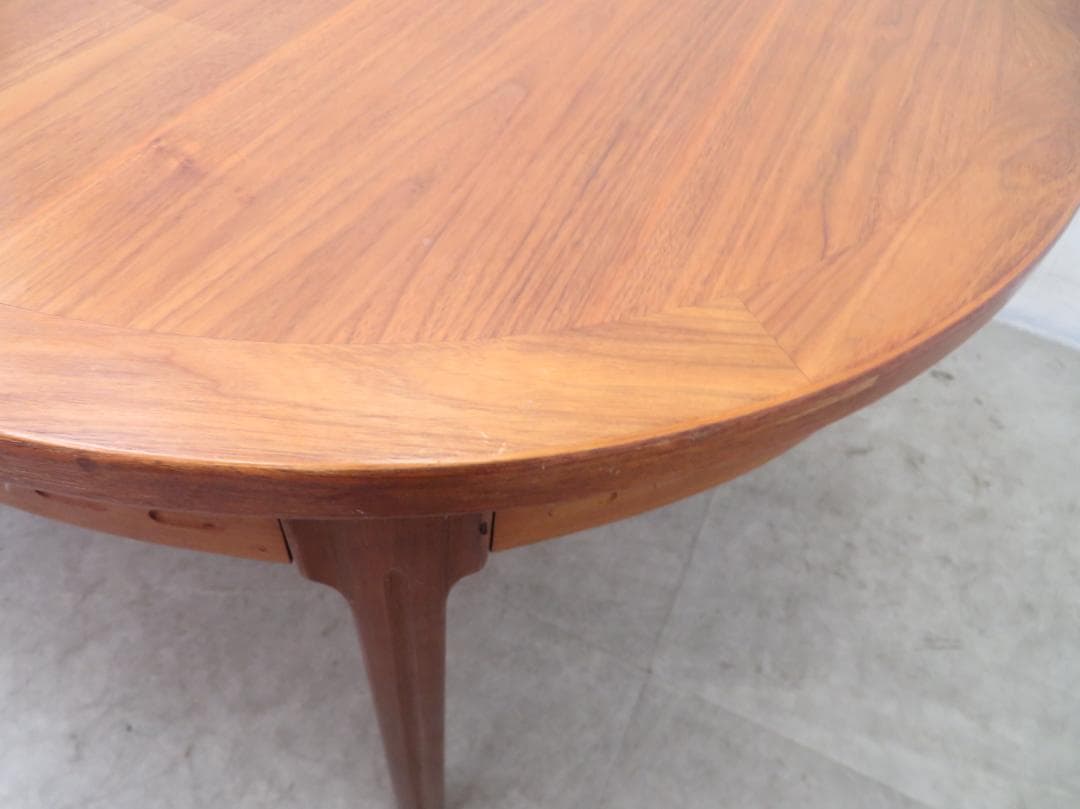 美品■ヴィンテージ■スウェーデン■北欧■TROEDS■チーク■ダイニングテーブル