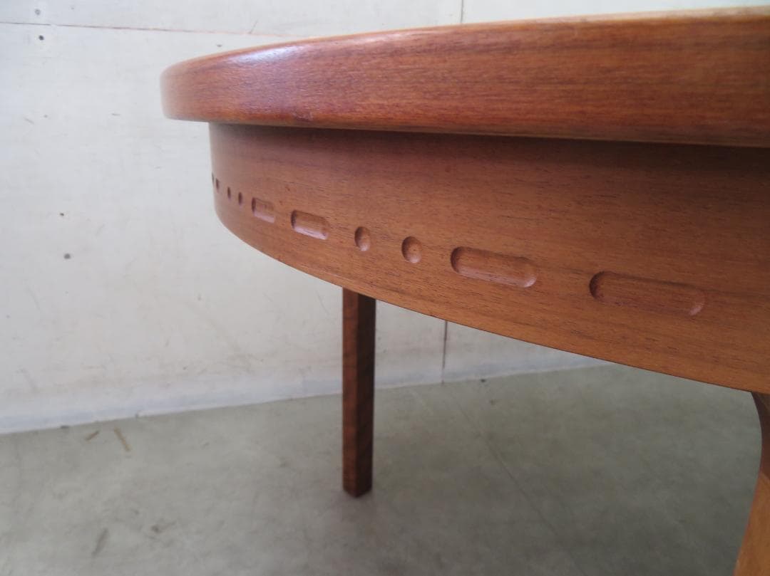 美品■ヴィンテージ■スウェーデン■北欧■TROEDS■チーク■ダイニングテーブル