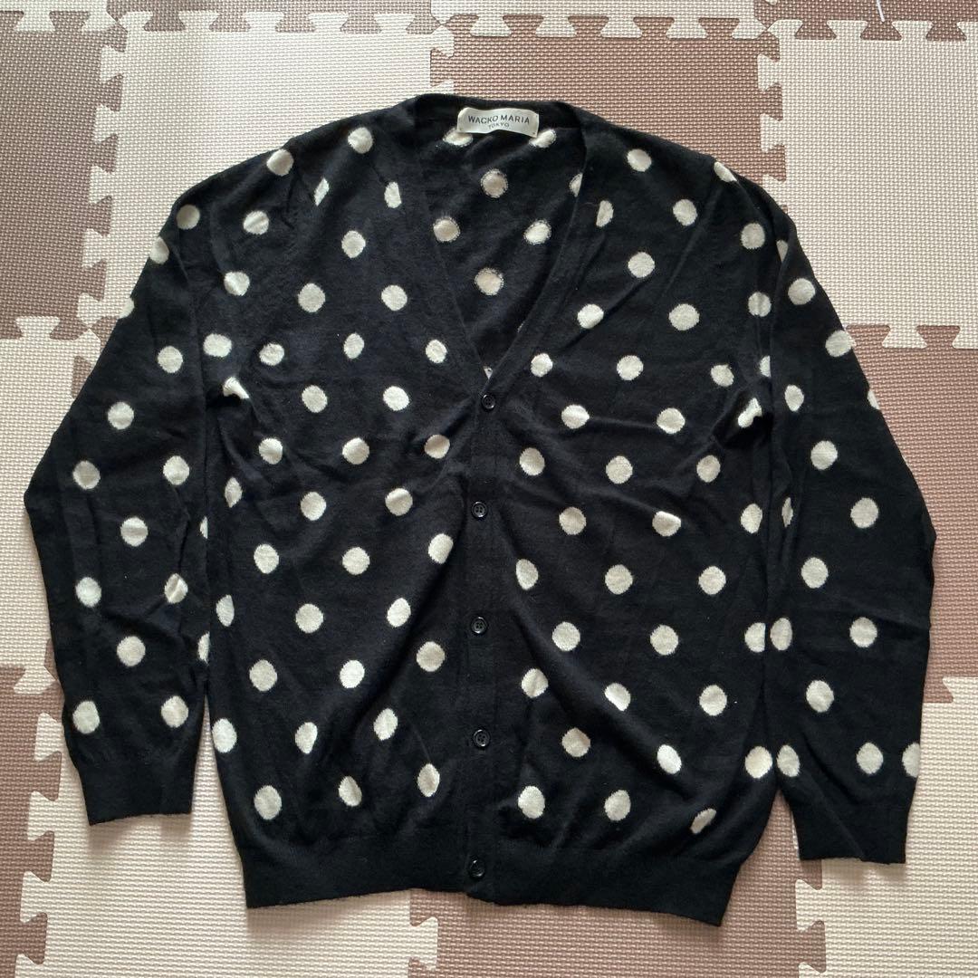 値下げです❣️カシミア100% WACKOMARIA カーディガン　メンズ　M