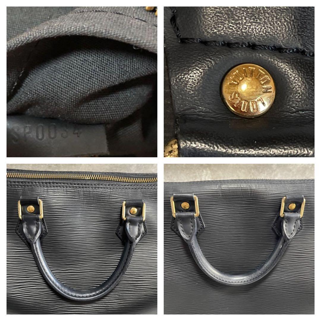 廃盤・人気高騰モデル◆LOUIS VUITTON エピ スピーディ30 ノワール