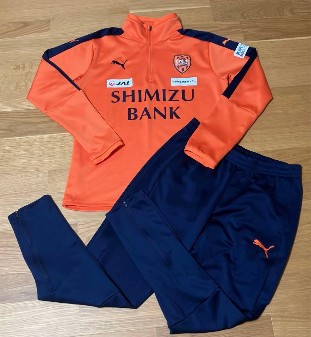 デ*ン様 清水エスパルス　トレーニングウェア　上下　XL 2025 PUMA プ