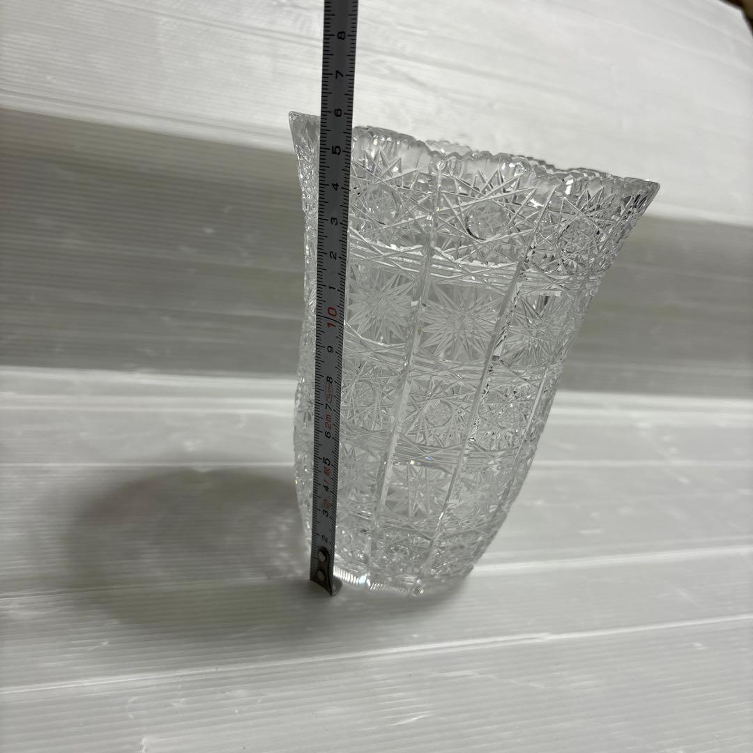 花瓶　　クリスタルガラス