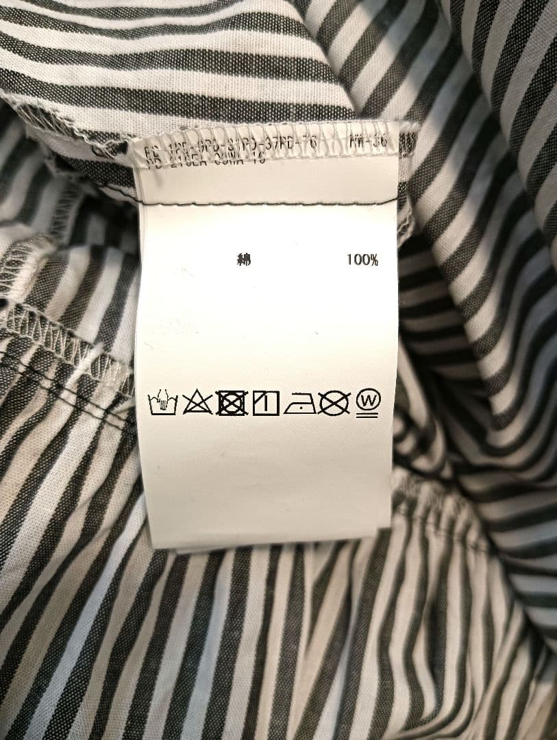 ピンクハウス　半袖ストライプワンピース