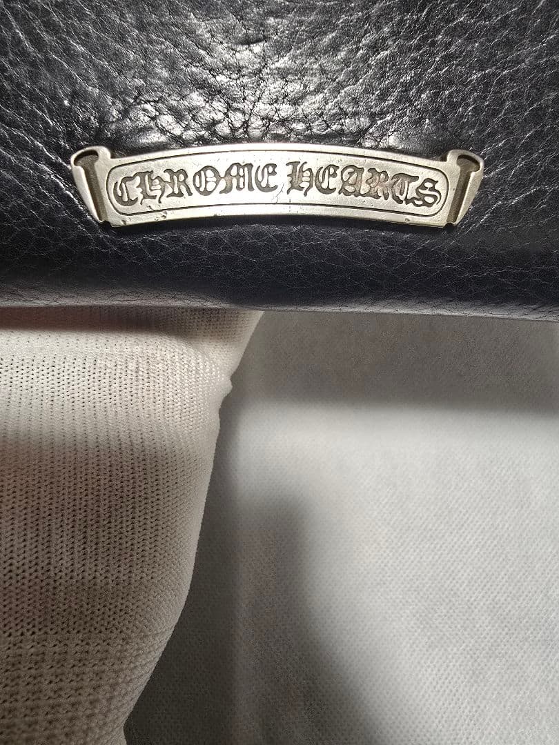 クロムハーツREC F ZlP　BSフレアラウンドジップウォレット(鑑定書付き)