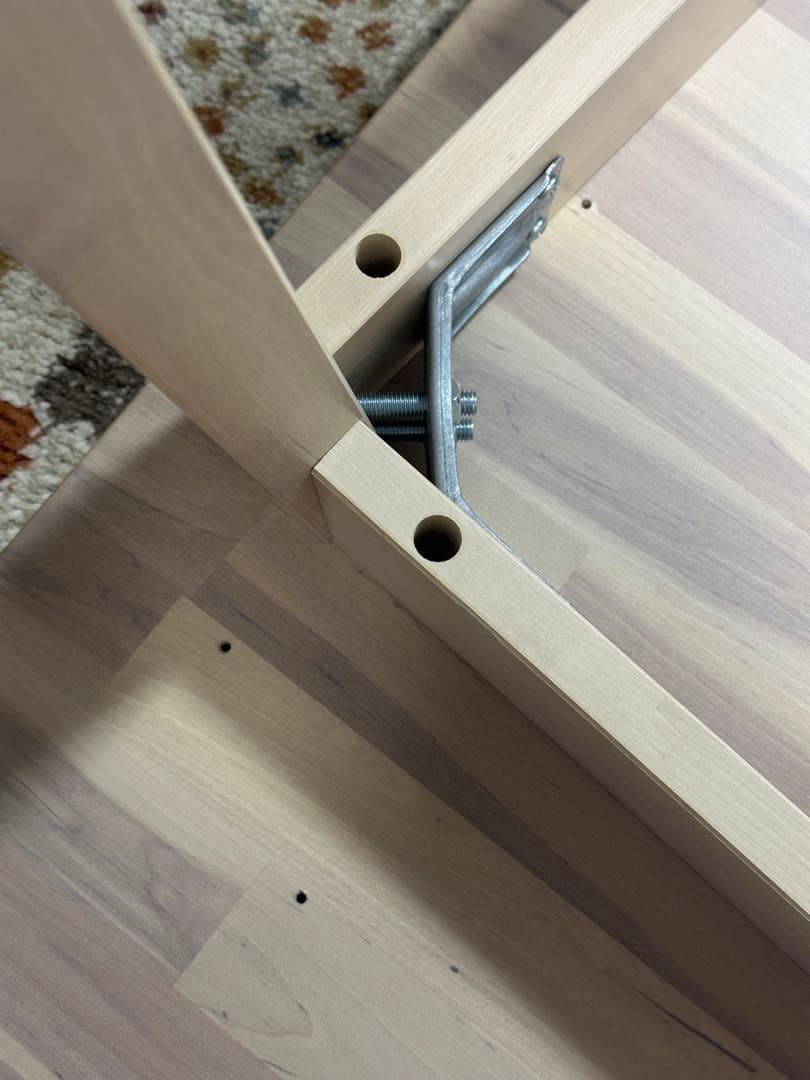 【東京都内 直接引取】木製ダイニングテーブル＆チェア4脚セット IKEA