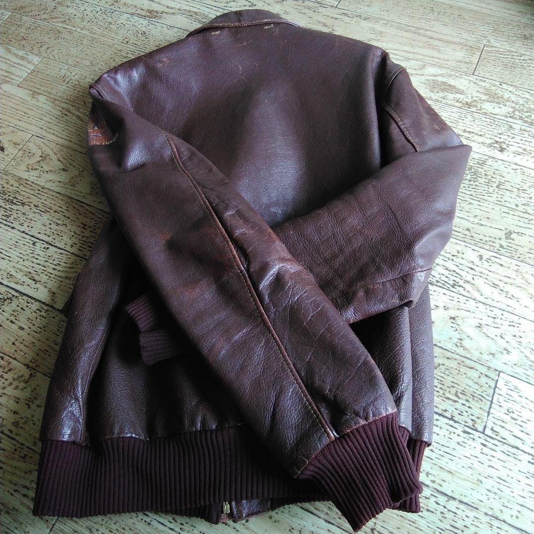 【special 】!!! 40s 　米軍実物　★A2フライトジャケット★　44