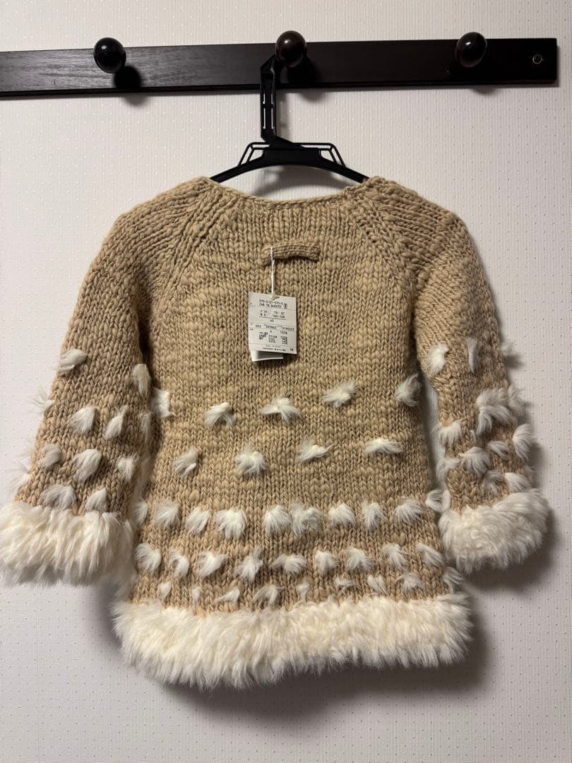 タグ付き新品未使用！Jean Paul Gaultier ファー付きニット