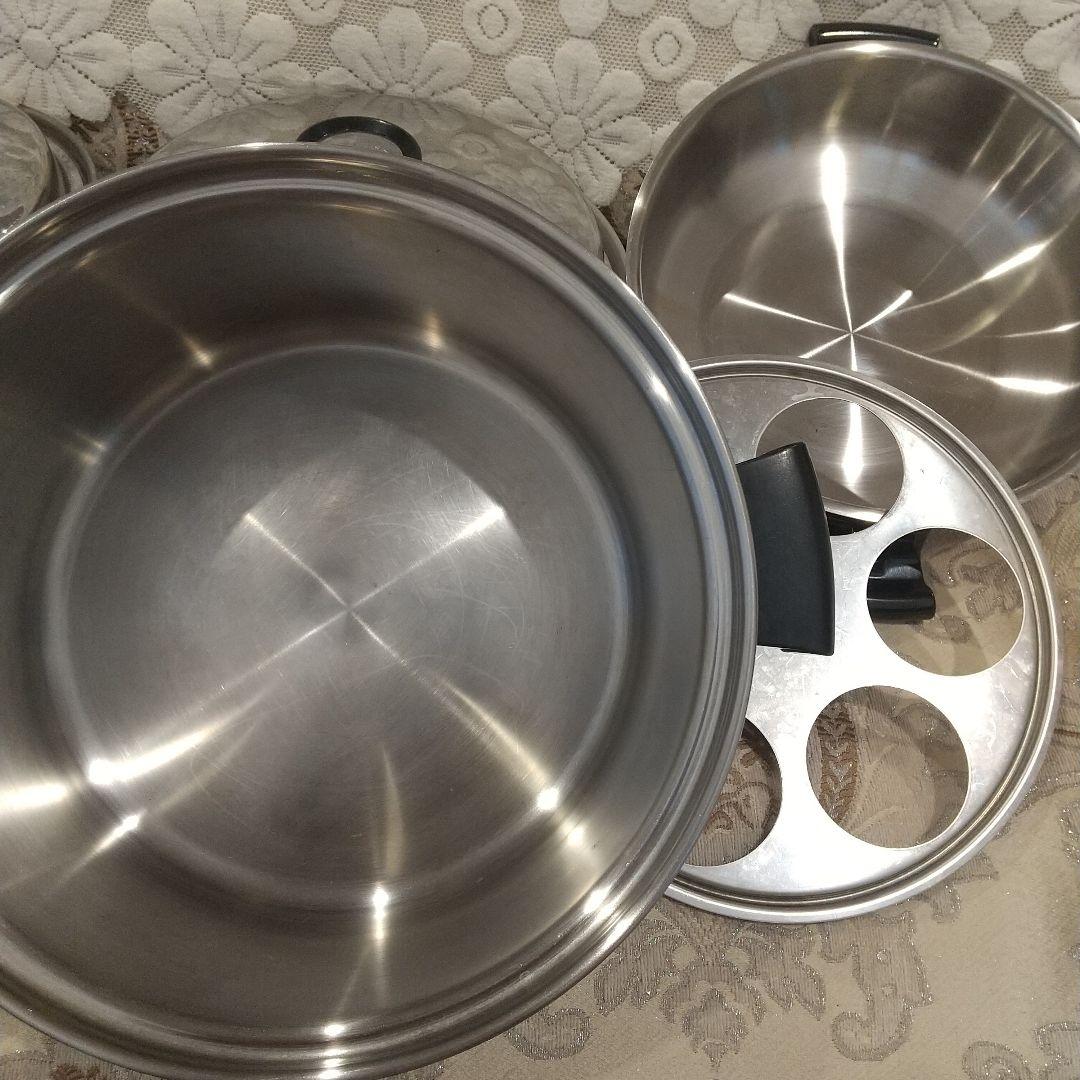 アムウェイ 6Lシチューパン&フライパンセツト