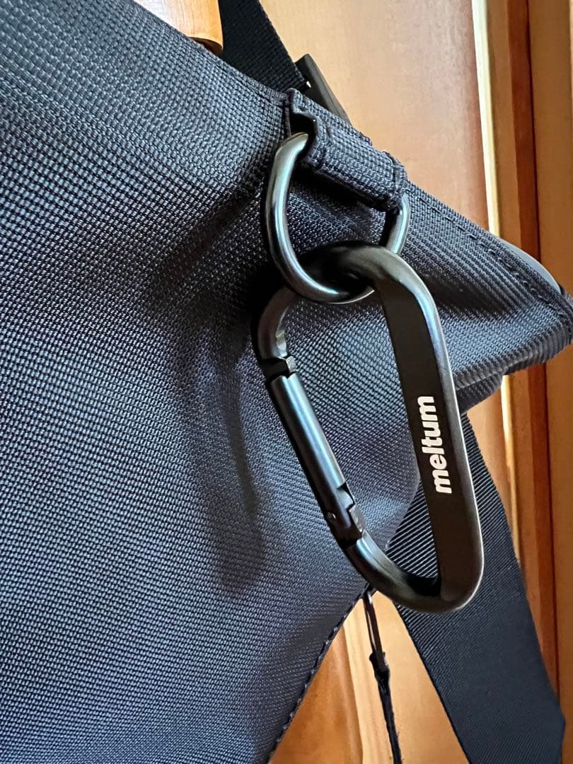 完売 meltum NYLON MESSENGER BAG新品未使用 BLACK