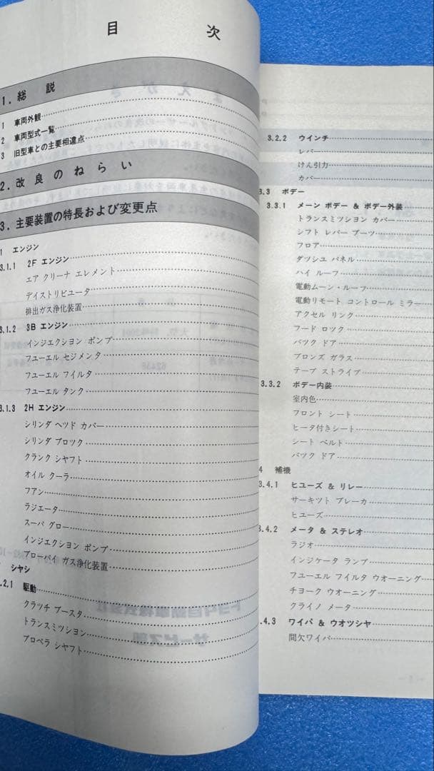 トヨタ ランドクルーザー サービスマニュアル 1982年10月　61471