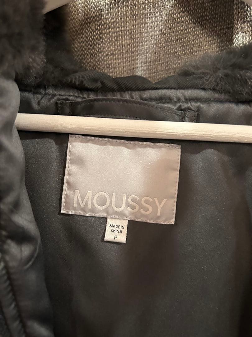 【美品】MOUSSY SHORT N2B ライトブラック