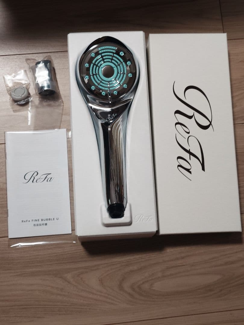 【新品・未使用】ReFa FINE BUBBLE U シャワーヘッド(シルバー)