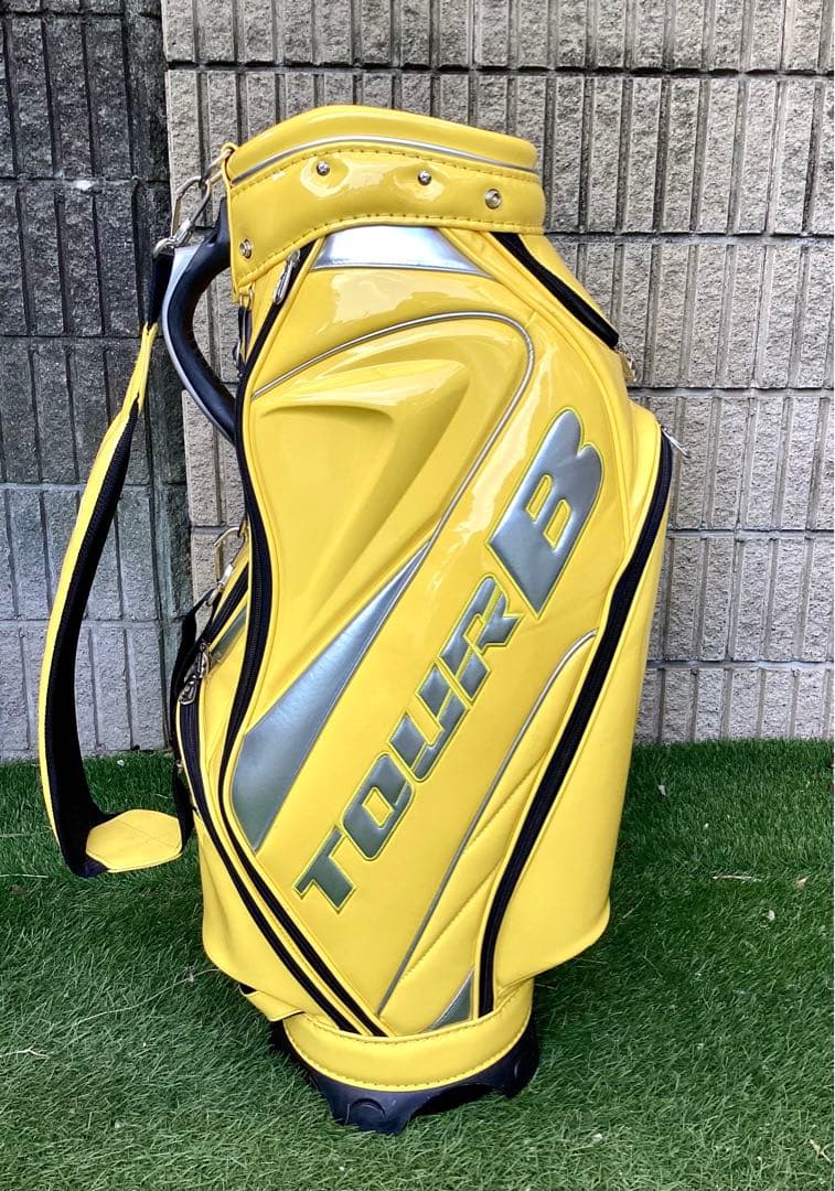 ど*り様 ブリヂストンTOUR B エナメルキャディバッグ