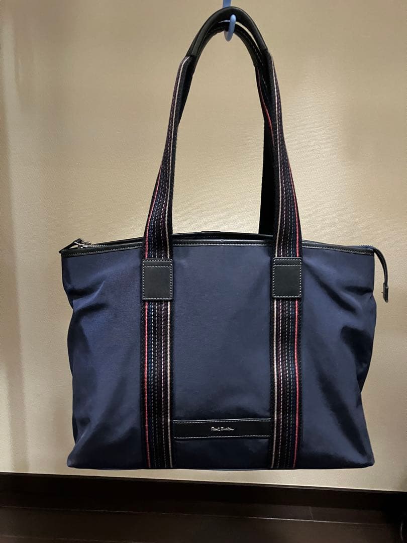 ポールスミス　Paul Smith　トートバッグ　ネイビー