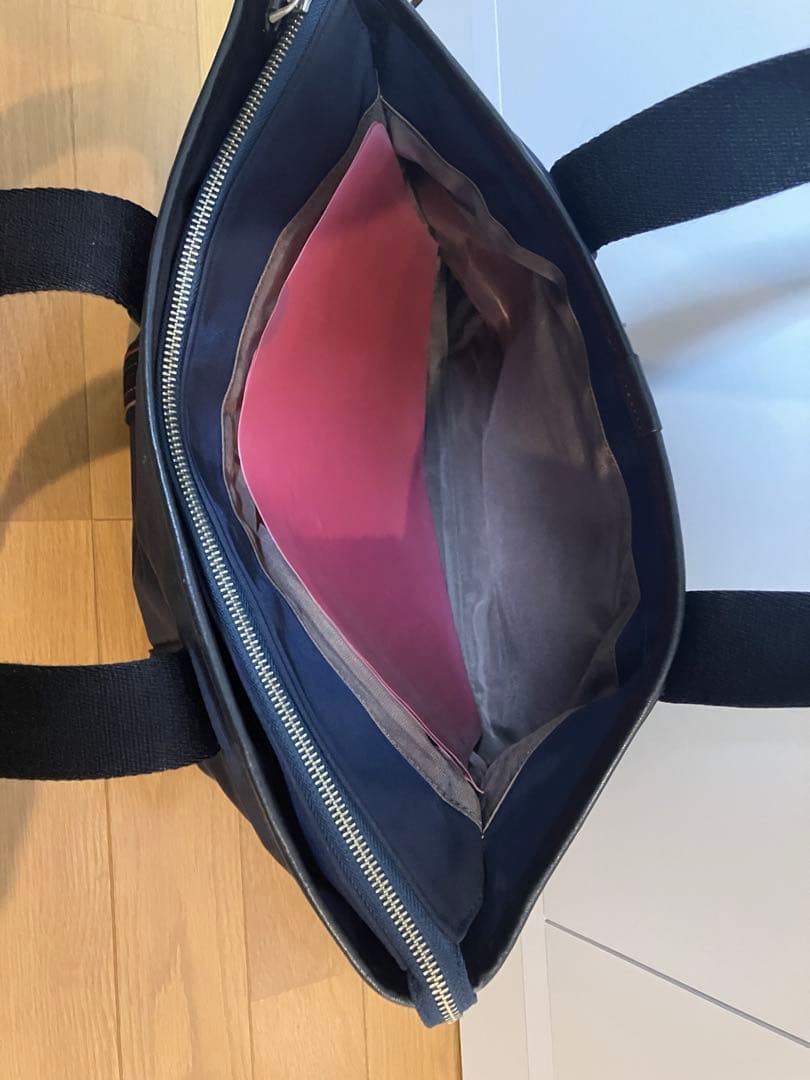 ポールスミス　Paul Smith　トートバッグ　ネイビー